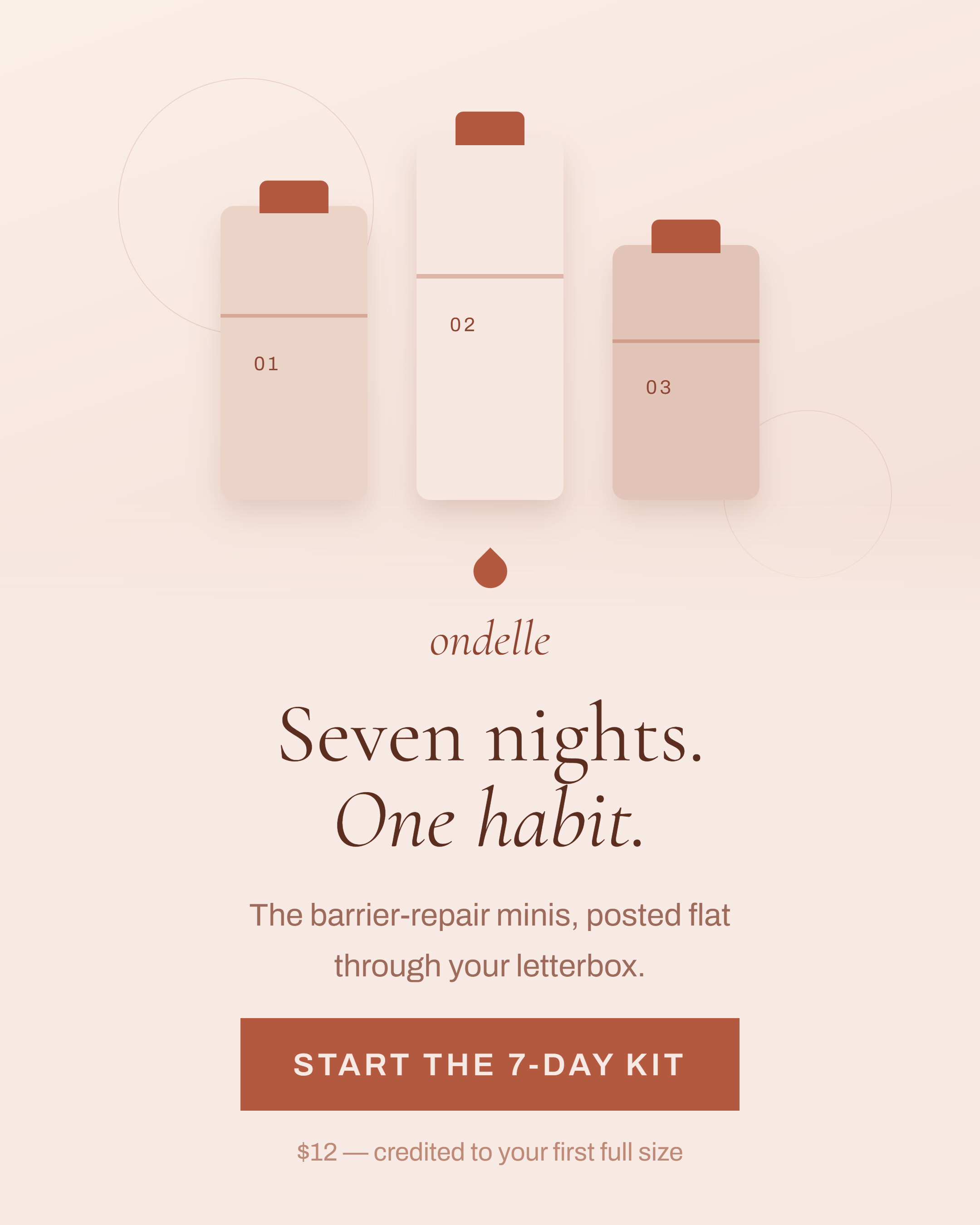 E · ONDELLE · TRIAL-KIT CONVERSION · 1080 × 1350